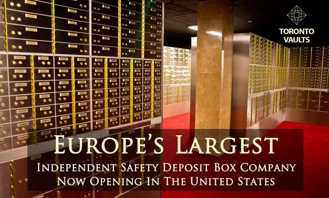 SAFETY DEPOSIT BOX FACILITY Sentinel Reserve Vaults